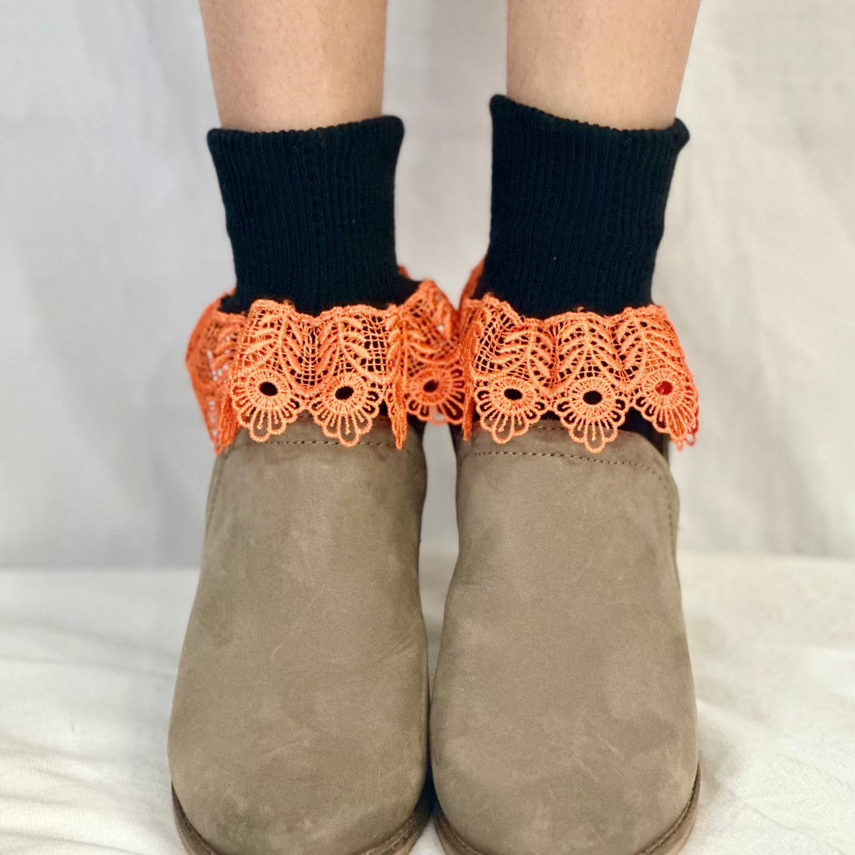 signature lace socks ladies, Halloweeen socks for women, Best quality.