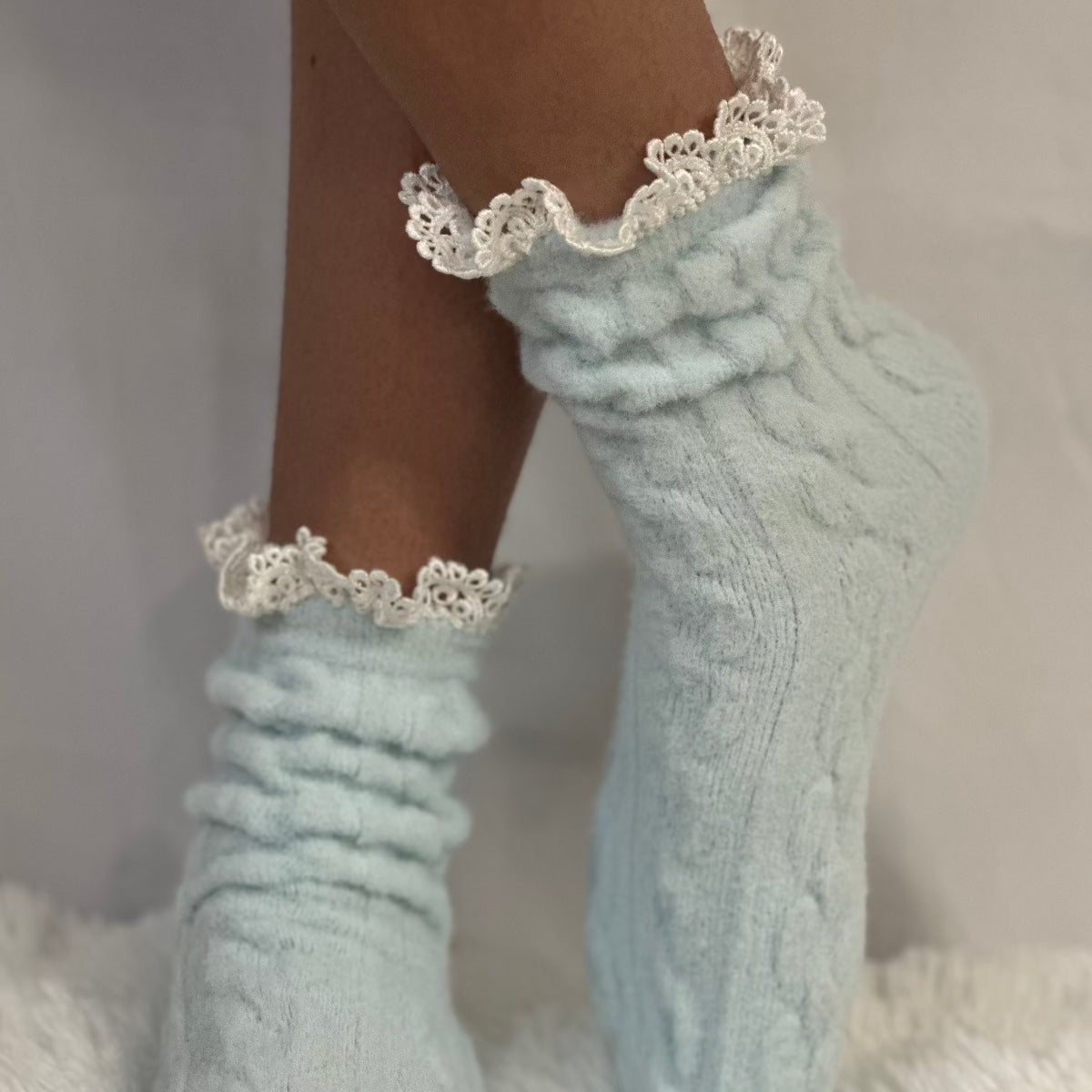 Heavenly ultra sock lace socks women's, soft slipper socks ladies, gift socks.