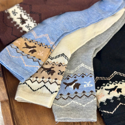 Barks and Bows 5-Pack assorted  Bundle + Wish Bracelet | Ankle Socks