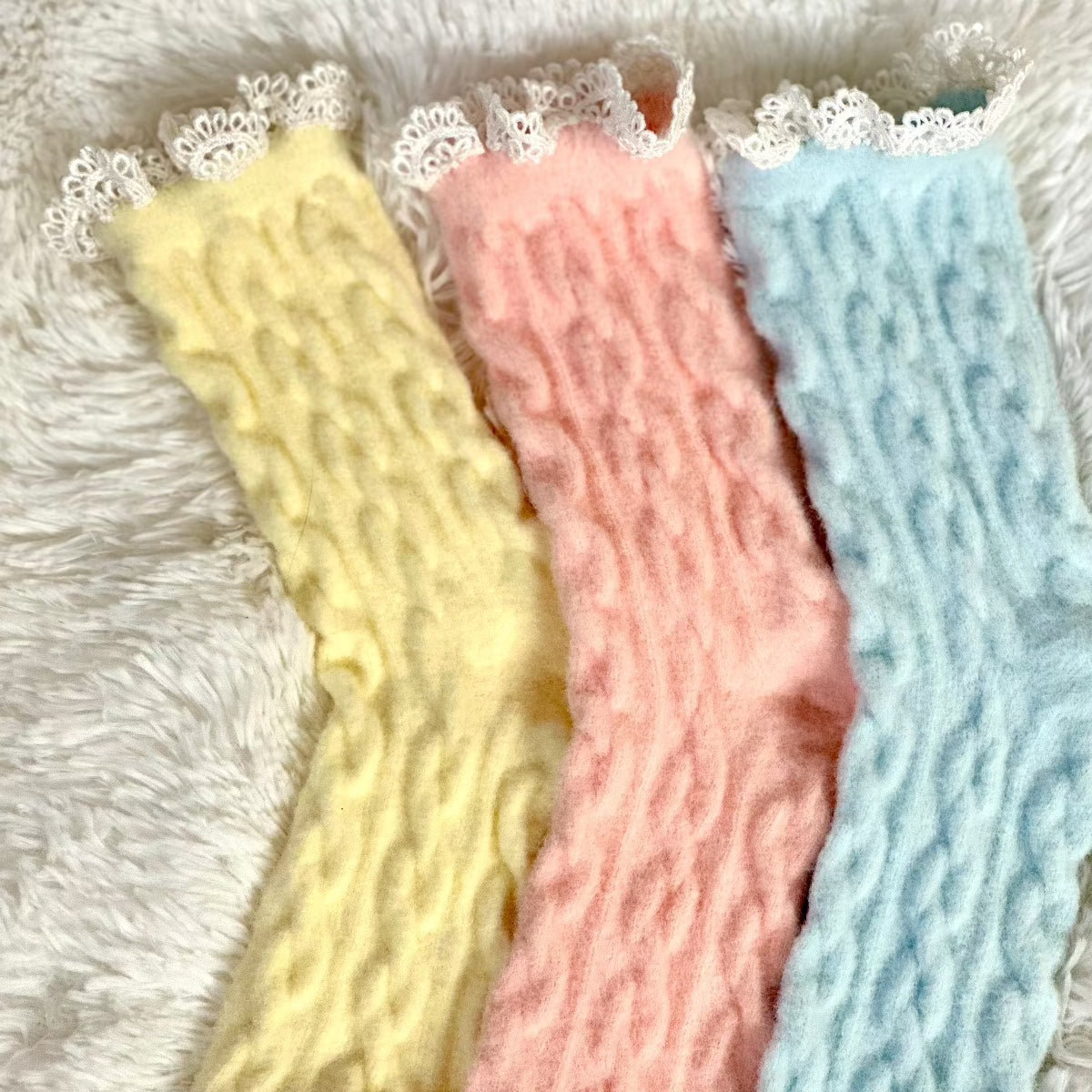 Heavenly ultra soft colorful slipper gift socks for women, best quality.