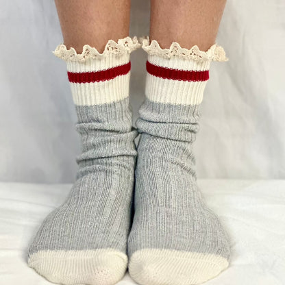 striped crew socks women, best quality novelty socks, sock monkey stripe socks ladeis.