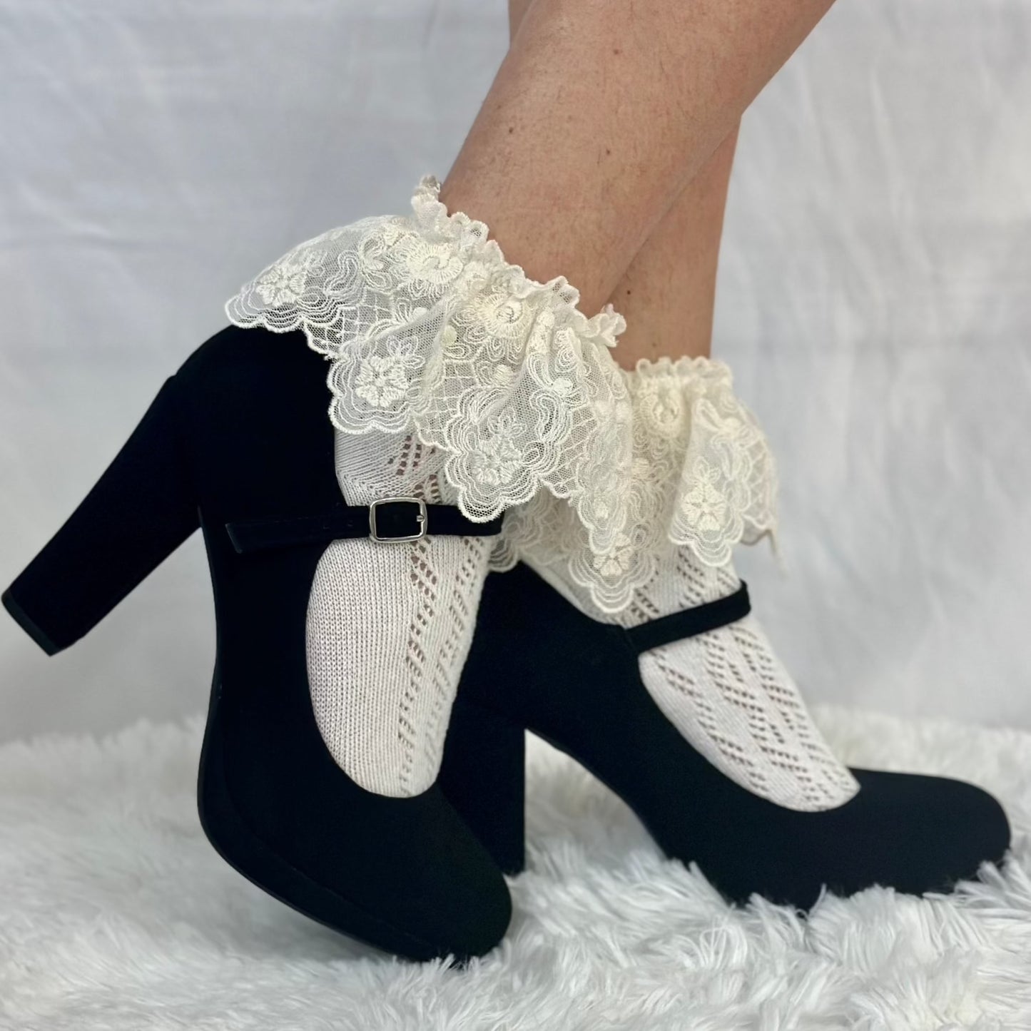 FLORAL crochet socks for women lace socks, lace ankle socks women,s, lace ruffle socks best.