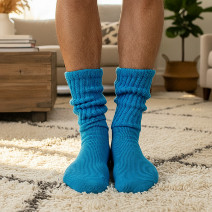 ultimate cotton thick crew socks larger size foot