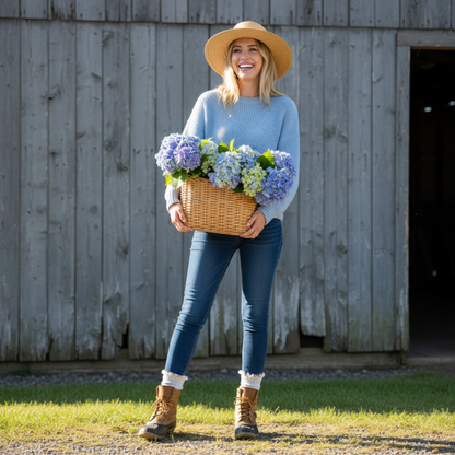Carolina blue lace ankle socks, organic cotton ankle socks by Catherine Cole