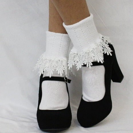 cute lace socks frilly hosiery -  Catherine Cole Atelier, Catherine Cole , lace socks women's best quality near me
