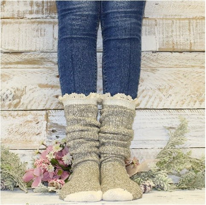 ORGANIC socks for women slouch socks USA made, knee high boot socks women’s, Amazon boot socks